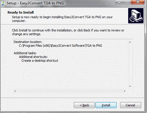 Easy2Convert TGA to PNGv2.7