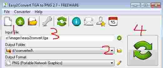 Easy2Convert TGA to PNGv2.7