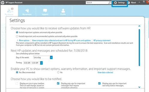 HP Support Assistant9.5.353
