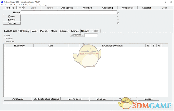 Brothers Keeper(家庭族谱管理软件)v7.5.9