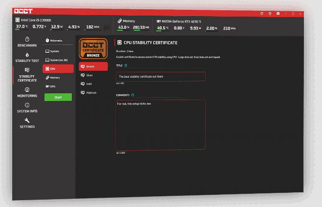 OverClock Checking Tool12.1.11