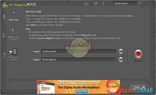 AV RingtoneMAX(铃声制作工具) v1.1