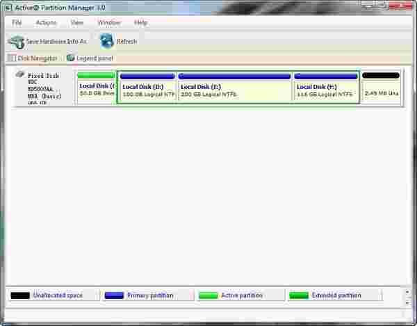 Active@ Partition Manager(磁盘分区管理工具)v3.0.21