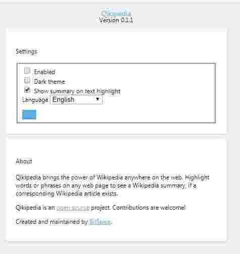 《Qikipedia划词搜索》最新版
