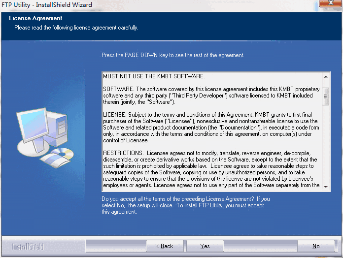 KONICA MINOLTA FTP Utility1.0.0