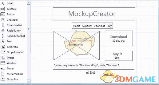 Mockup Creator(程序模型设计工具) 3.4