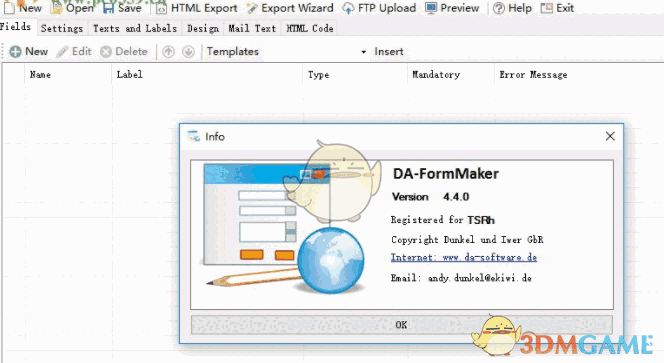DA-FormMaker(html表单制作软件) 4.4.1