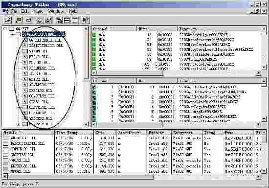 Dependency Walker(depends)v2.2.600