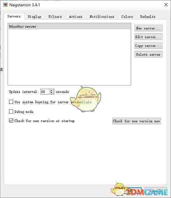Nagstamon(Nagios状态监控器)v3.4.1