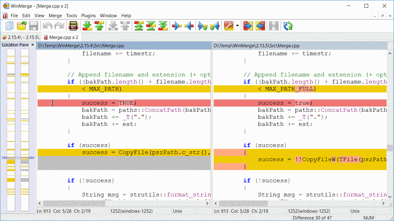WinMerge-2.16.34-32位