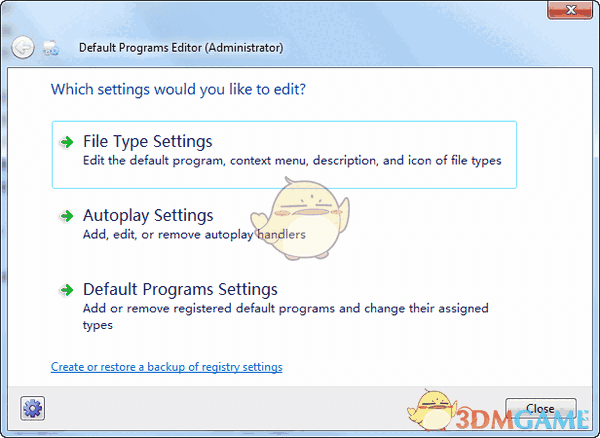 Default Programs Editorv2.7.2675.2253