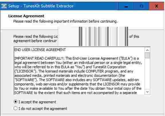 Tuneskit Subtitle Extractor v2.0.0.14