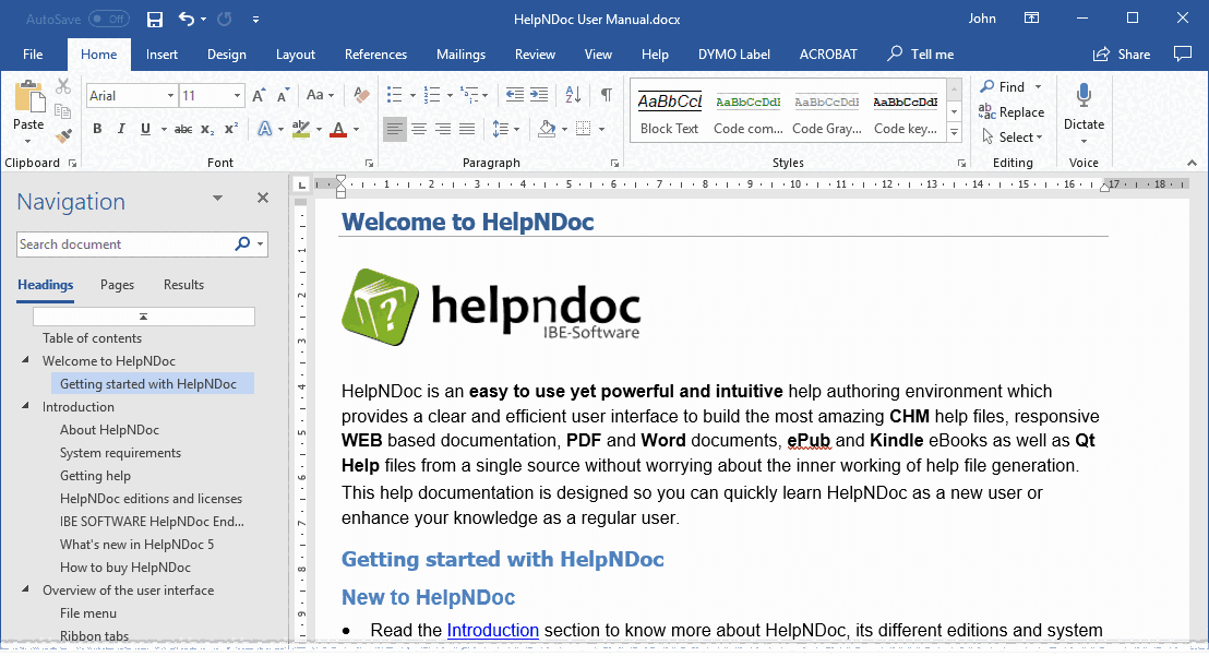 HelpNDoc 8.9.0.604