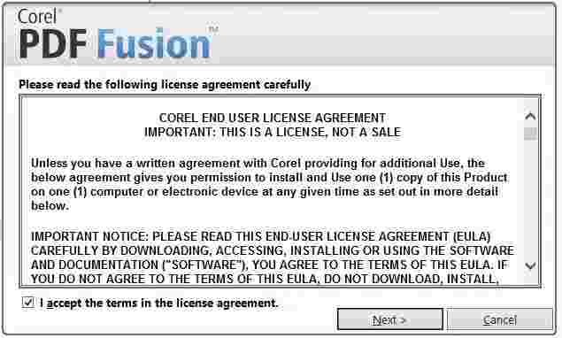 Corel PDF Fusionv2.6.2.0