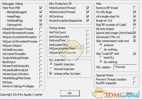 ScyllaHide(代码调试工具) 1.3