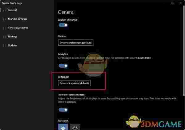 Twinkle Tray(屏幕亮度调节工具)v1.13.9