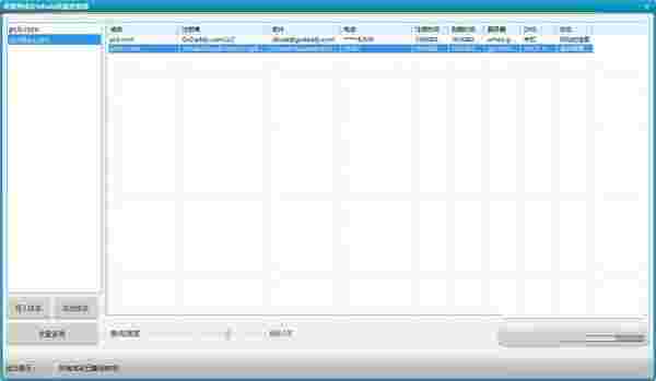 零视界域名whois批量查询器V1.0