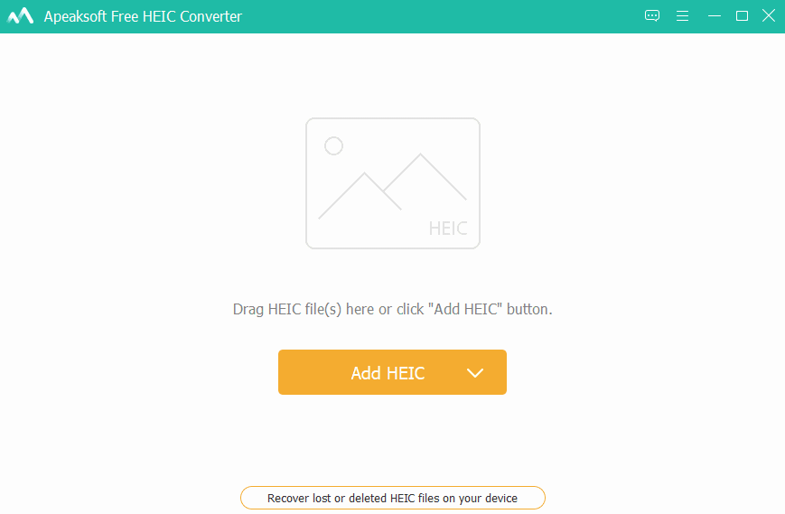 Apeaksoft Free HEIC Converter32位1.0.30