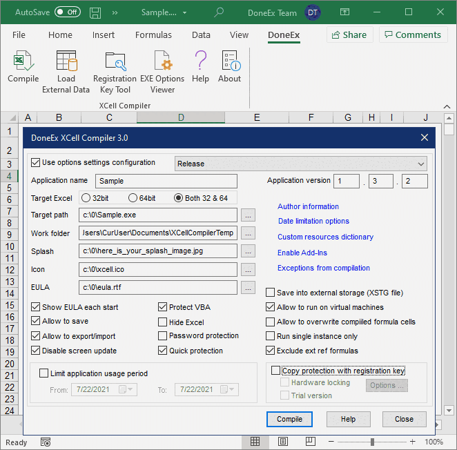 DoneEx XCell Compiler64位3.3.0