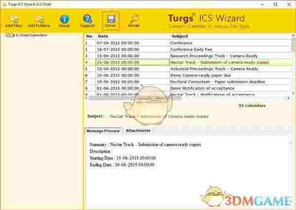 ICS文件转换工具v2.0.0