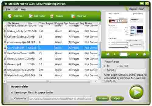 iStonsoft PDF to Word(PDF转Word转换工具)v2.6.65