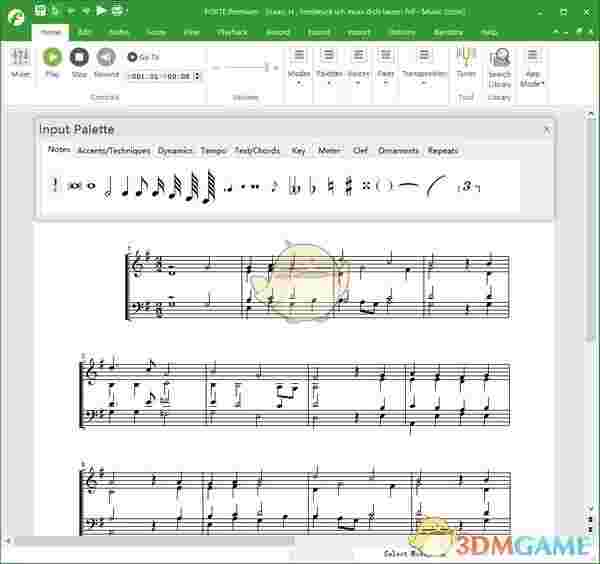 Forte Notation FORTE 10.0.5