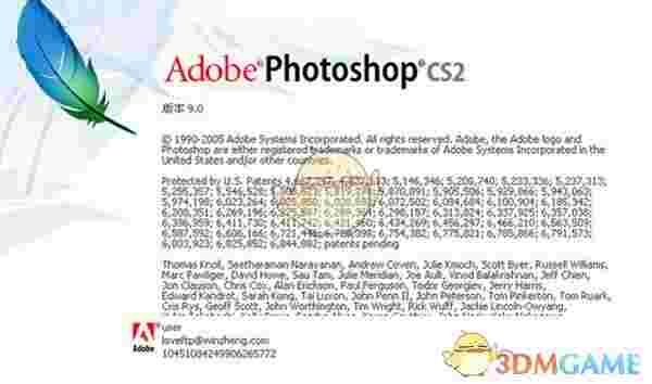Adobephotoshopcs2中文版v9.0