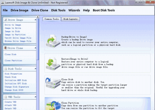 Lazesoft Disk Image&Clone(磁盘克隆工具)v4.3.1