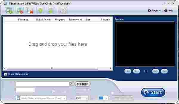 ThunderSoft GIF to Video Converter