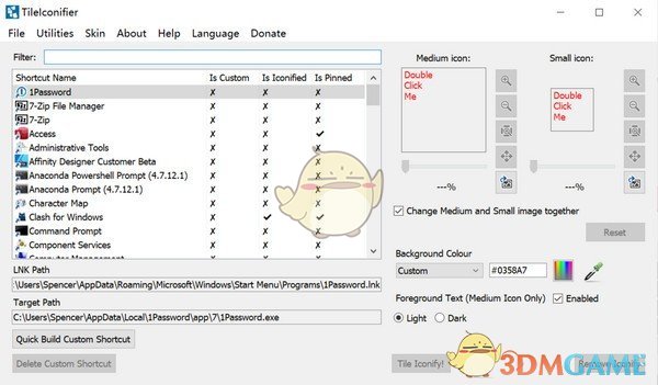 TileIconifier(win10开始菜单美化软件)v2.2.6776.40900