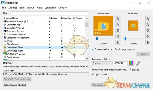 TileIconifier(win10开始菜单美化软件)v2.2.6776.40900