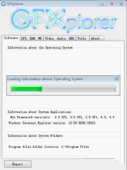 GFXplorer(硬件信息检测工具)v3.15