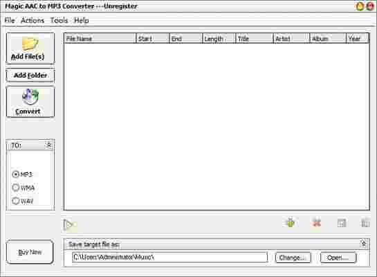 Magic AAC to MP3 Converter3.72