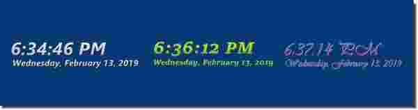 DesktopDigitalClock(桌面数字时钟)v4.04