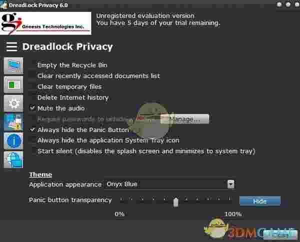 Dreadlock Privacy(窗口隐藏关闭软件)v6.0