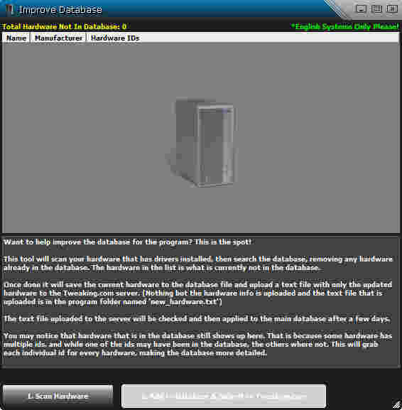 Hardware IdentifyV2.1.0
