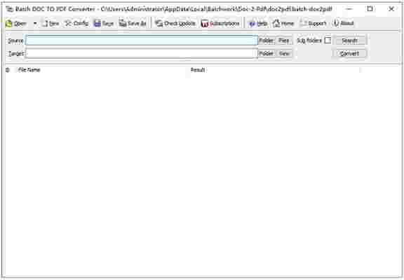 Batch DOC to PDF Converter2022