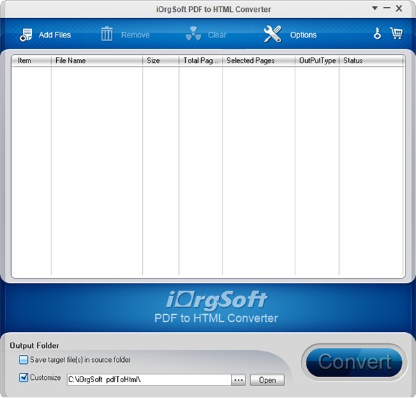 iOrgsoft PDF to HTML Converter最新版