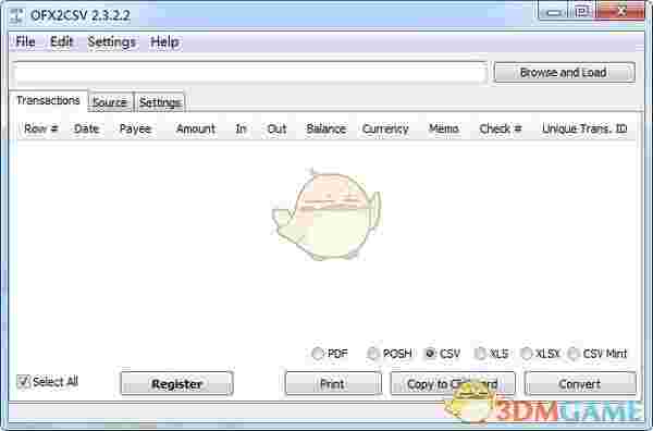 OFX2CSV(QFX转CSV工具)v2.3.2.2