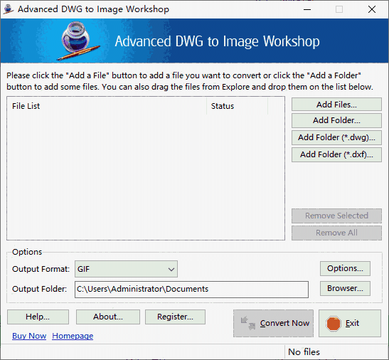 Advanced DWG to Image Workshop(DWG转图像工具)v4.1.3