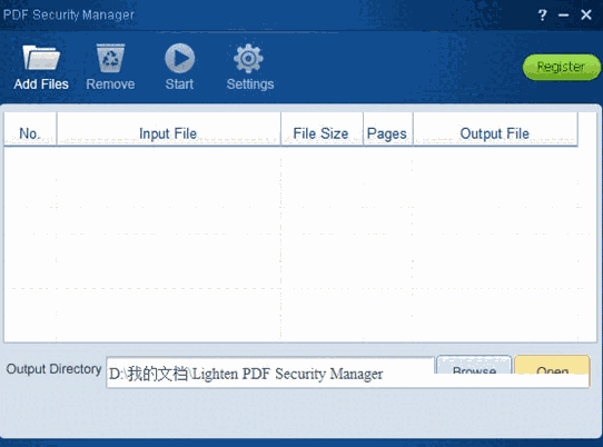 Lighten PDF Security Manager1.1.0