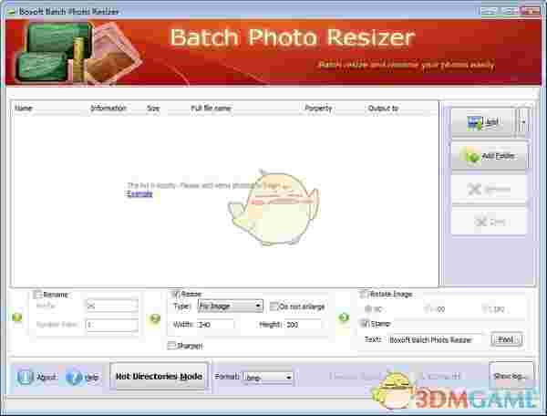 Boxoft Batch Photo Resizerv1.0