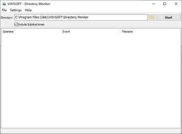 VovSoft Directory Monitor(文件夹监视软件)v1.1