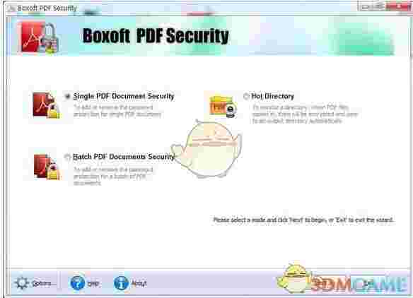Boxoft PDF Security(PDF文件加密软件)v3.1