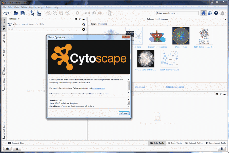 Cytoscape64位3.10.1