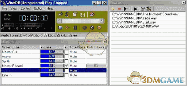 WinADR(音频处理工具) v3.0