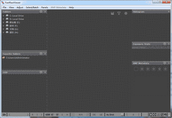《FastRawViewer》图片查看工具32位版