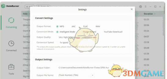 NoteBurner Audio Recorder v4.1.0