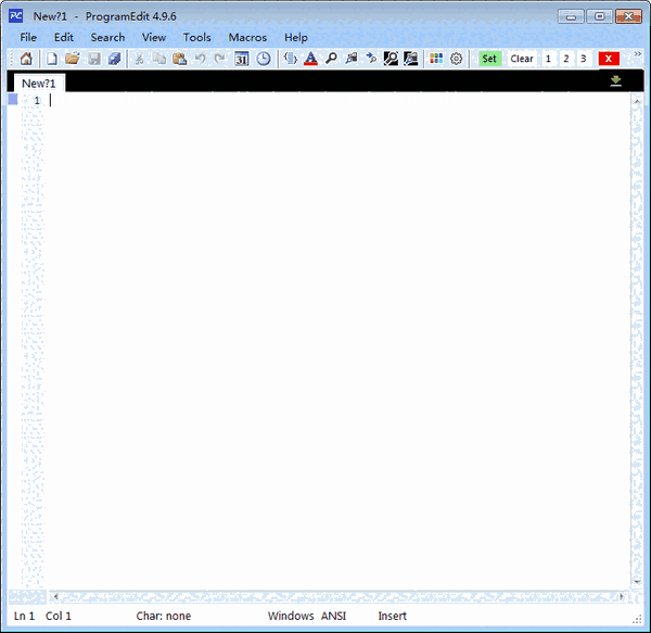 ProgramEdit(源代码编辑工具)v5.0.7