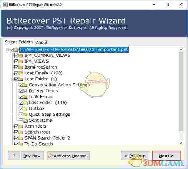 BitRecover PST Repair Wizard(PST修复工具)